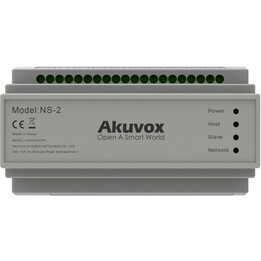 Akuvox NS-2 2-wire IP network switch grey