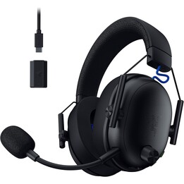 Razer Blackshark V3 Wireless and Wired Gaming Headset, USB Type-A Bluetooth, Black