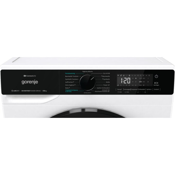 Lava e Secadora de Carregamento Frontal Independente Gorenje WD2PA854ADW/AT Branca D