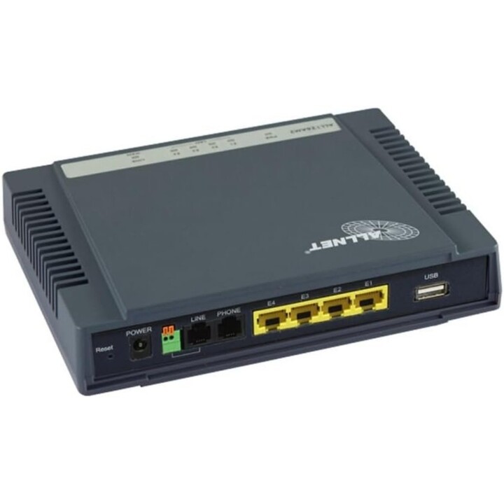 Allnet ALL126AM3, VDSL2 Master CO Modem, 4-Port 10/100 Ethernet Switch up to 100Mbps