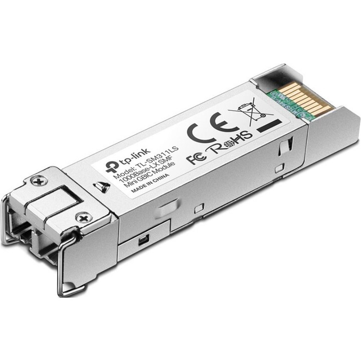 TP-Link Omada SM311LS (confezione da 8), modulo ricetrasmettitore SFP 1000BASE-LX, fibra monomodale