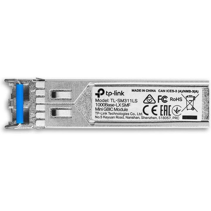 TP-Link Omada SM311LS (confezione da 8), modulo ricetrasmettitore SFP 1000BASE-LX, fibra monomodale