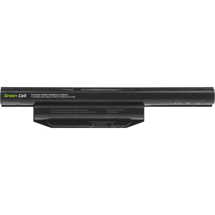 Batería para portátil Green Cell CP629458 10,8 V 4400 mAh Fujitsu
