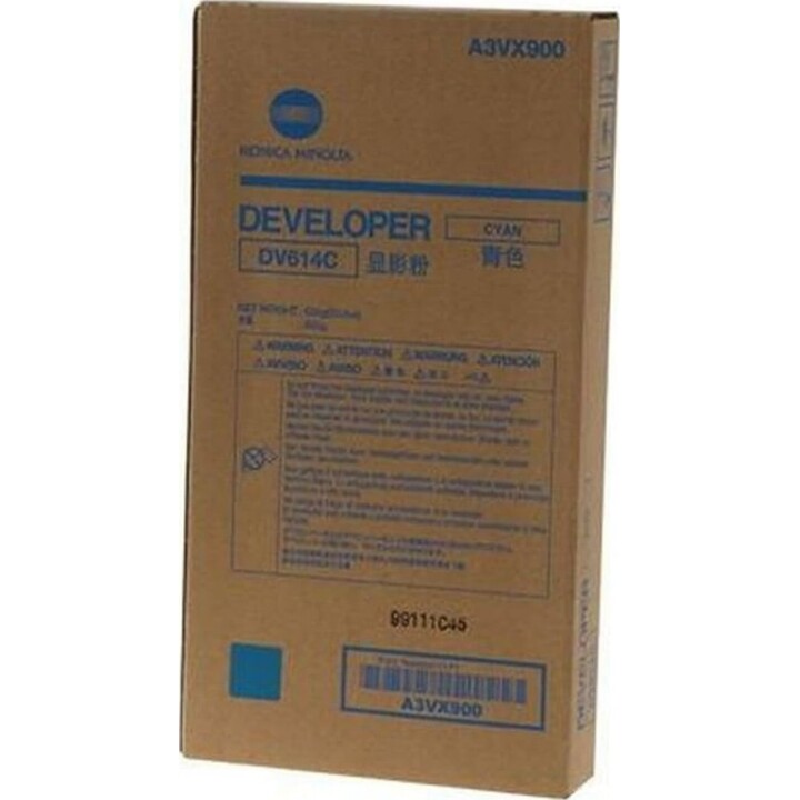 Konica-Minolta Entwickler DV-614 DV614 Cyan (A3VX900) Original