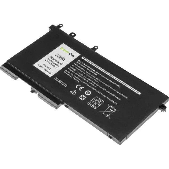 Batterie Greencell pour Dell 3dddg-3s1p (2900 mAh, 11,4 V)