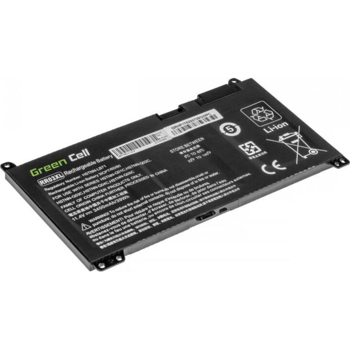 Batería Green Cell RR03XL para HP Probook 3400 mAh 11,4 V