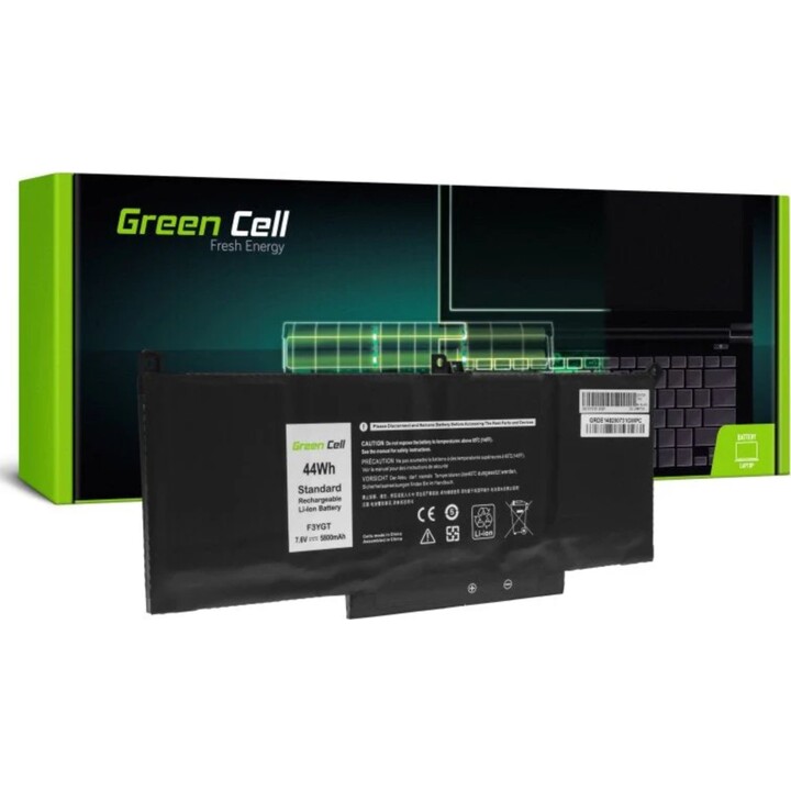 Batería para portátil Green Cell F3YGT 7,6 V 5800 mAh Dell