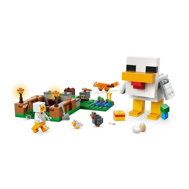 LEGO MINECRAFT 21585 Élevage de poulets