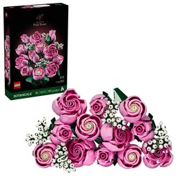 LEGO BOTANICALS 10374 Bouquet di rose rosa