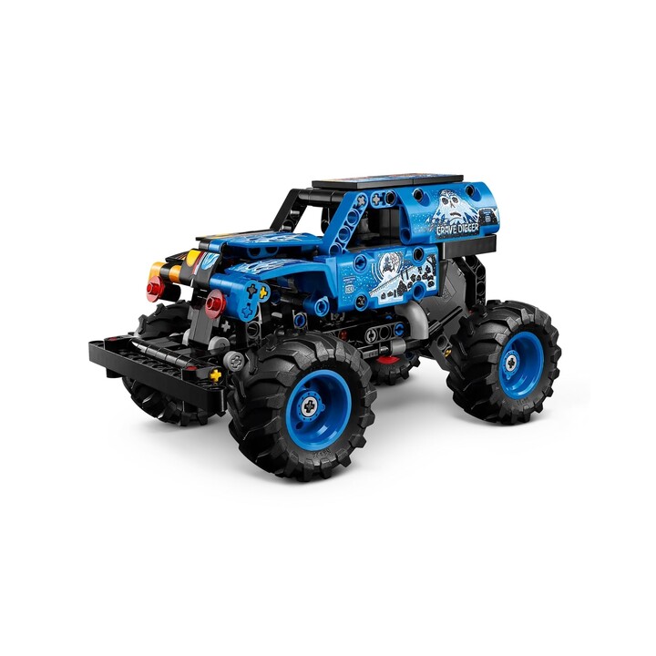 LEGO TECHNIC 42219 Monster Jam Grave Digger Fuoco e Ghiaccio