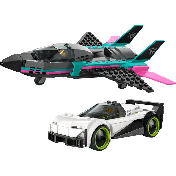 LEGO CITY 60489 Jet contro Auto