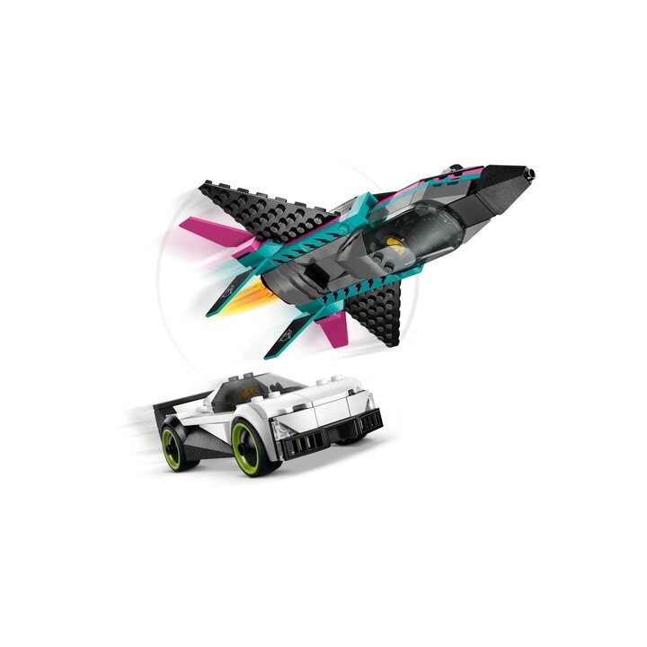 LEGO CITY 60489 Jet gegen Auto