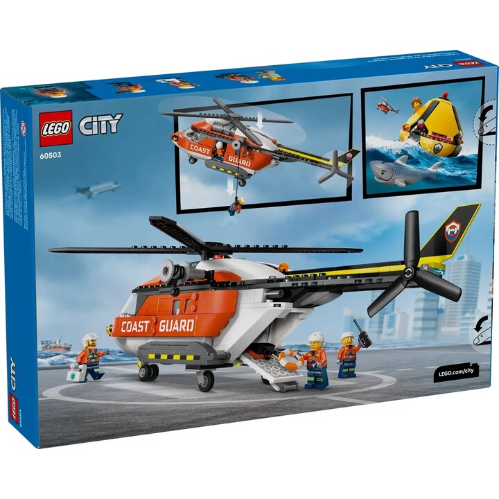 LEGO CITY 60503 Hélicoptère de la garde côtière