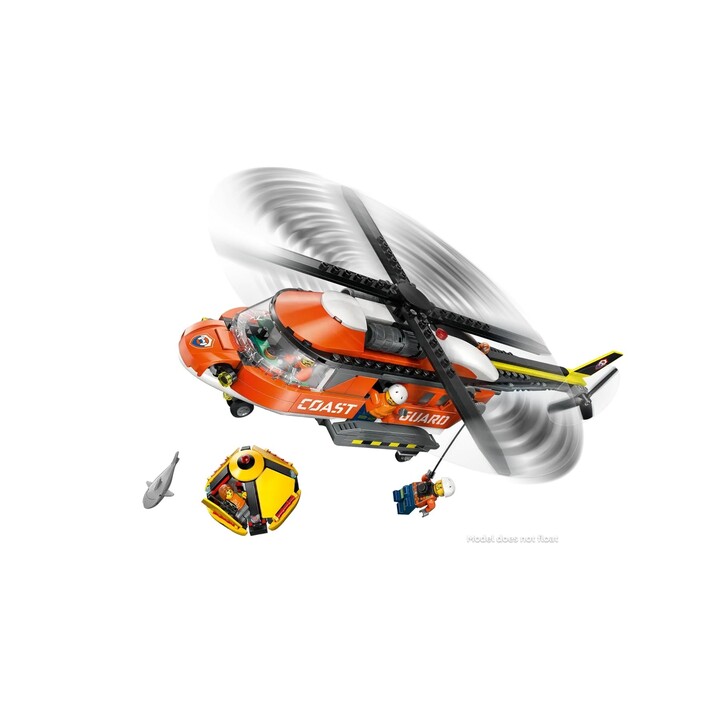 LEGO CITY 60503 Elicottero della Guardia Costiera