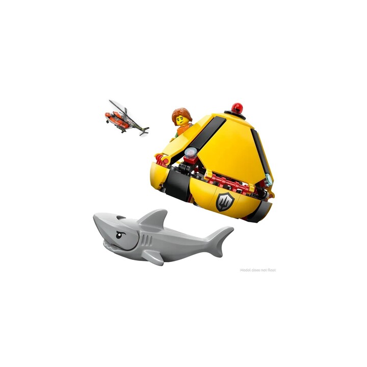 LEGO CITY 60503 Hélicoptère de la garde côtière