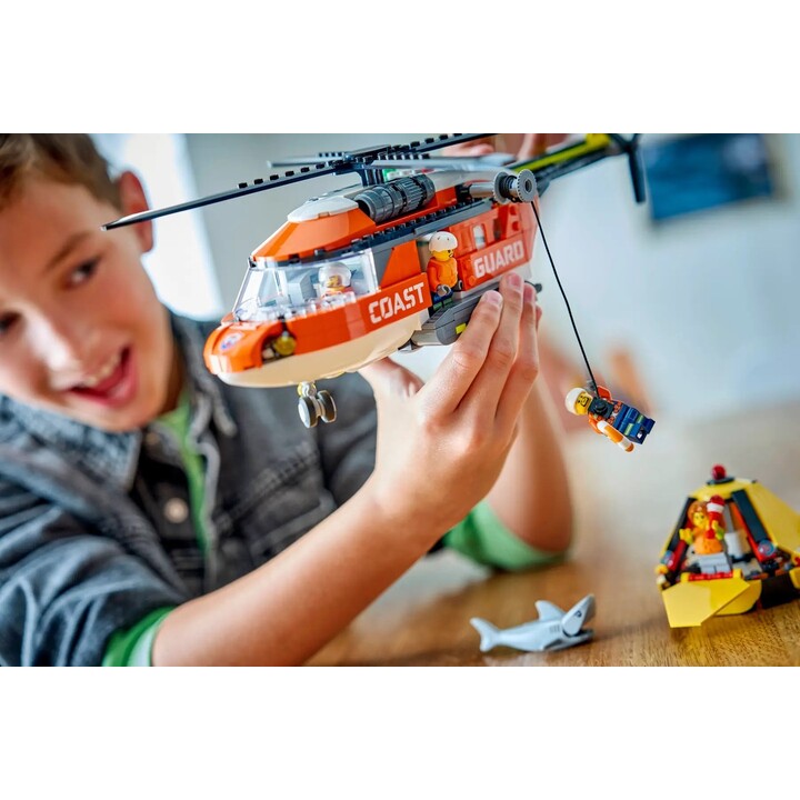 LEGO CITY 60503 Helicóptero da Guarda Costeira