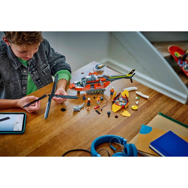LEGO CITY 60503 Hélicoptère de la garde côtière