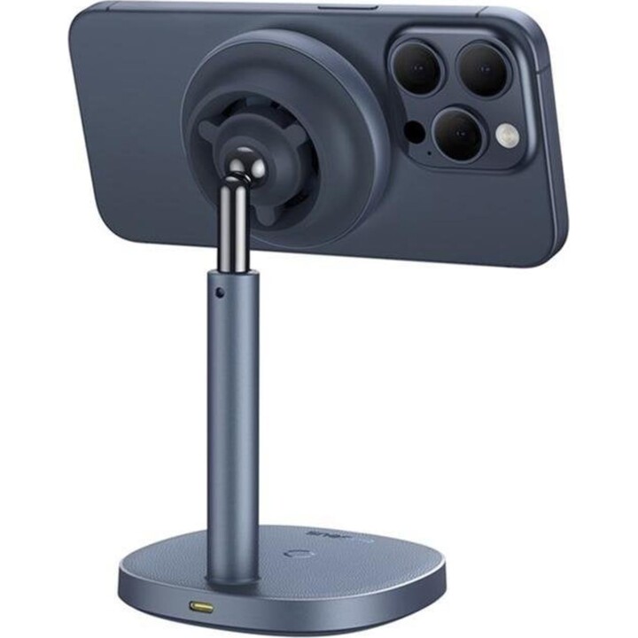 Baseus Orbit 2 Pro Smartphone Stand, Wireless Charging for iPhone, 20W Ventilation, Gray