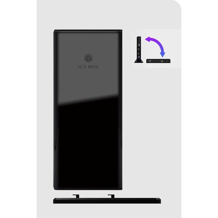 ICY BOX IB-DK2251AC USB-C/USB 3.0 Estação de acoplamento 11 em 1
