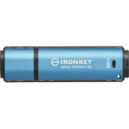 Pendrive USB 3.2 Gen 1 Kingston IronKey Vault Privacy 50 da 32 GB