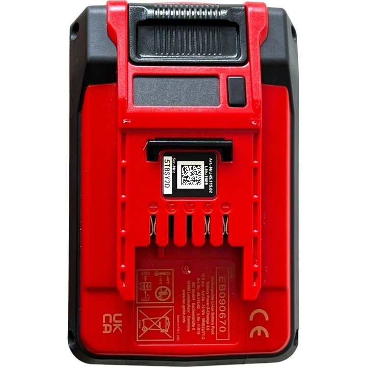 Einhell Power X-Change PXC Plus 18V 4-6Ah Multi-Ah, rosso, nero
