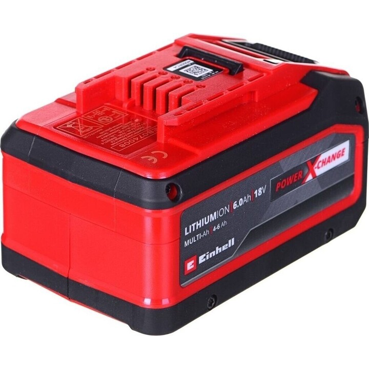 Einhell Power X-Change PXC Plus 18V 4-6Ah Multi-Ah, rosso, nero