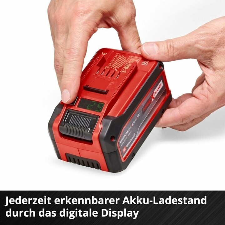 Einhell Power X-Change PXC Plus 18V 4-6Ah Multi-Ah, rosso, nero
