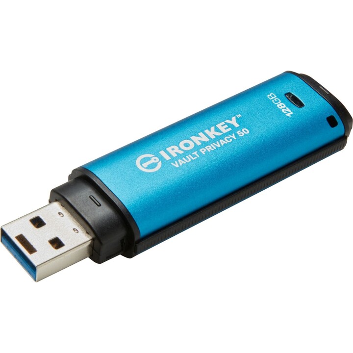 Clé USB Kingston Ironkey Vault Privacy 50 128 Go, Ikvp50/128 Go