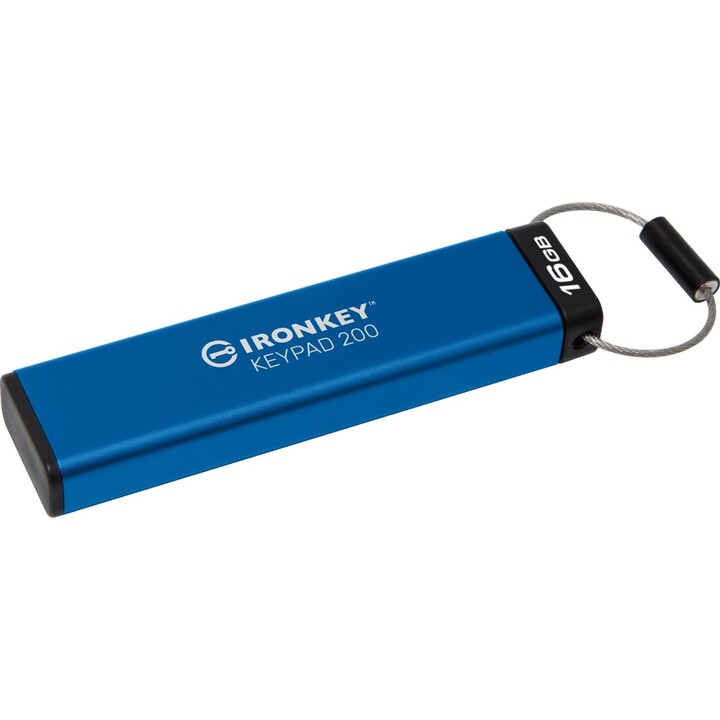 Kingston Ironkey Keypad 200 16 Gb Pendrive, Ikkp200/16gb
