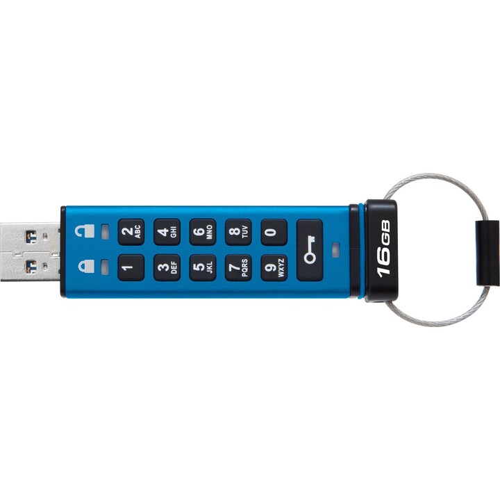 Kingston Ironkey Keypad 200 16 Gb Pendrive, Ikkp200/16gb