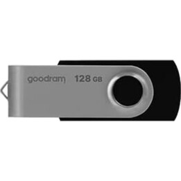 Goodram - Unidade Flash USB 128 GB USB 3.0 Twister Preto (UTS3-1280K0R11)