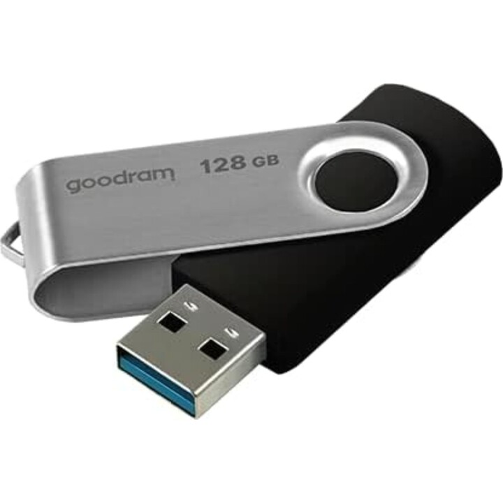 Goodram - USB-Stick 128 GB USB 3.0 Twister Schwarz (UTS3-1280K0R11)