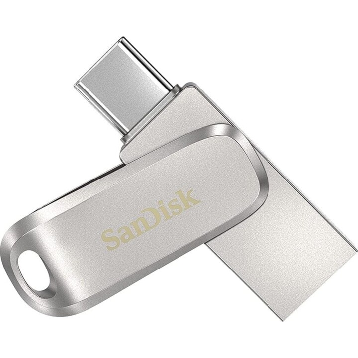 SanDisk Ultra Dual Drive Luxe 256 GB USB-C 150 MB/s Pendrive