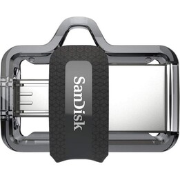 SanDisk Ultra Dual m3.0 Pendrive 256GB USB 3.0 Grey/Silver