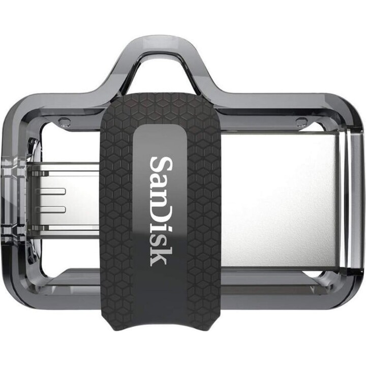 SanDisk Ultra Dual m3.0 Pendrive 256GB USB 3.0 Grey/Silver