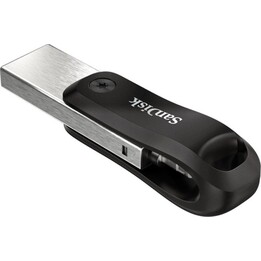 Pendrive Sandisk iXpand Go 64 GB USB 3.0/Lightning Negro/Plata Indicadores LED