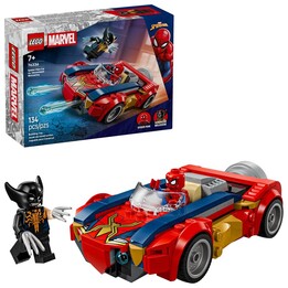 LEGO MARVEL 76336 L´auto di Spider-Man contro Wolverine velenoso