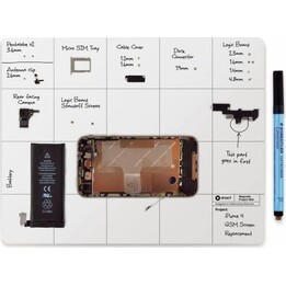 iFixit Pro Magnetische Projektmatte Weiß