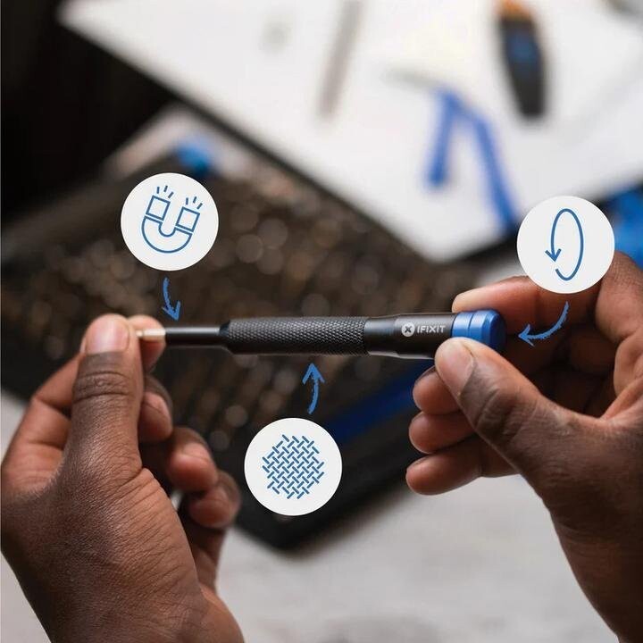 iFixit Pro Tech Toolkit, Schwarz, Blau