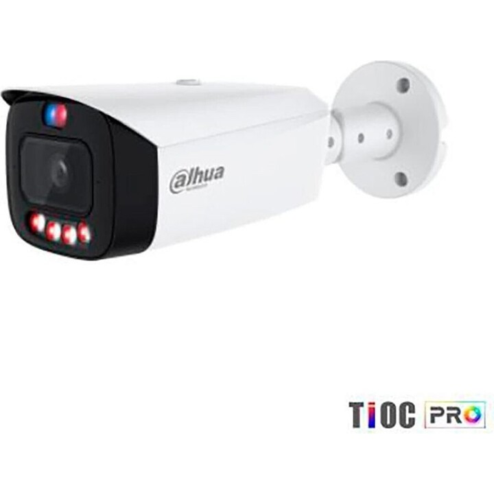 Cámara IP Dahua para interiores y exteriores IPC-HFW3849T1-AS-PV-0280B-PRO, Blanco, Negro