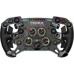 Volante Moza Racing GS V2P, Negro
