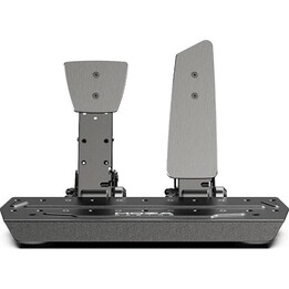 Moza RS11 Juego de 2 pedales de célula de carga (sin embrague), Negro, Plata