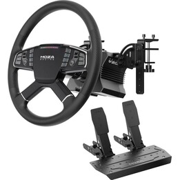 Set de simulation de conduite de camion Moza Racing R5, noir