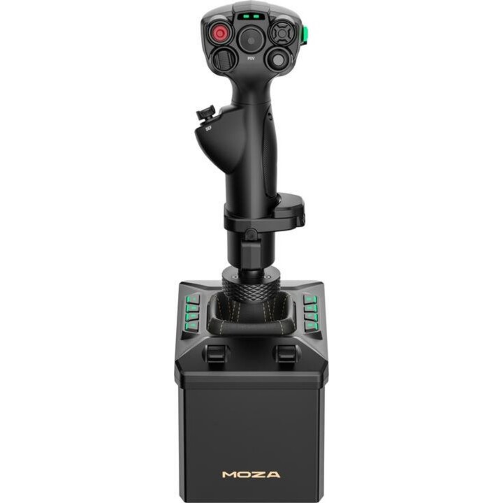 Moza AB6 Bundle (Pack) Base + Flight Control Joystick, Noir