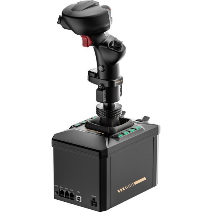 Moza AB6 Bundle (Pack) Base + Joystick de controlo de voo, Preto