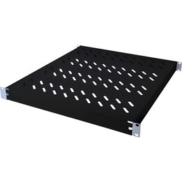 Digitus Estante, Profundidad variable, Para instalación fija, 19", 1U, Capacidad de carga 50 kg, Para armarios de red y servidor