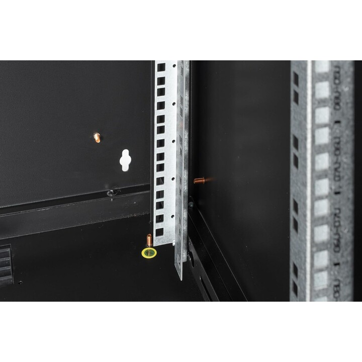 Armário de rede Digitus, rack de 19 polegadas, 12U, montagem na parede, 600 mm de profundidade, 100 kg de capacidade de carga, s