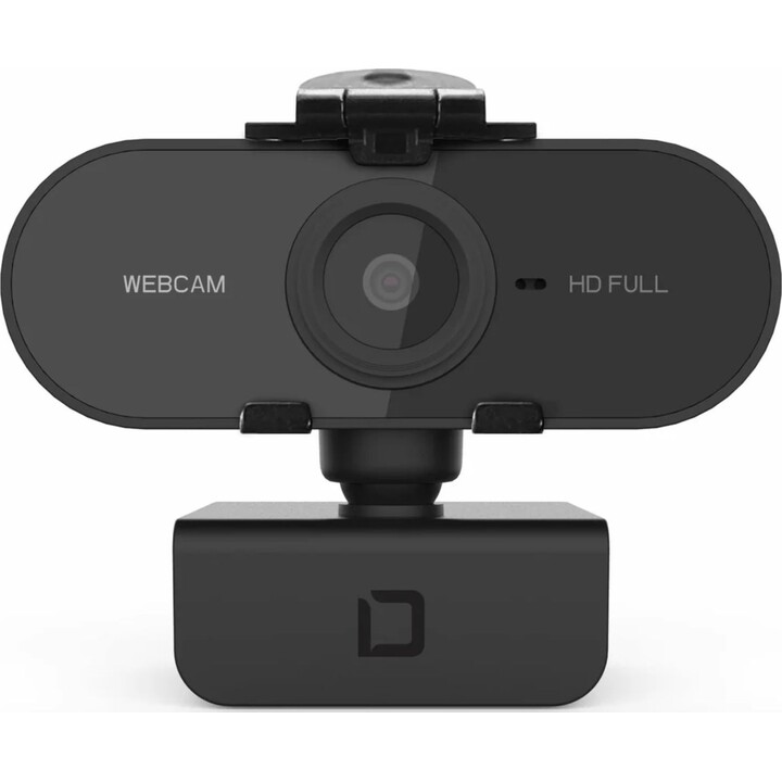 Dicota cámara web Pro Plus Full HD 1080p 1920 x 1080 Pixeles USB 2.0, negra