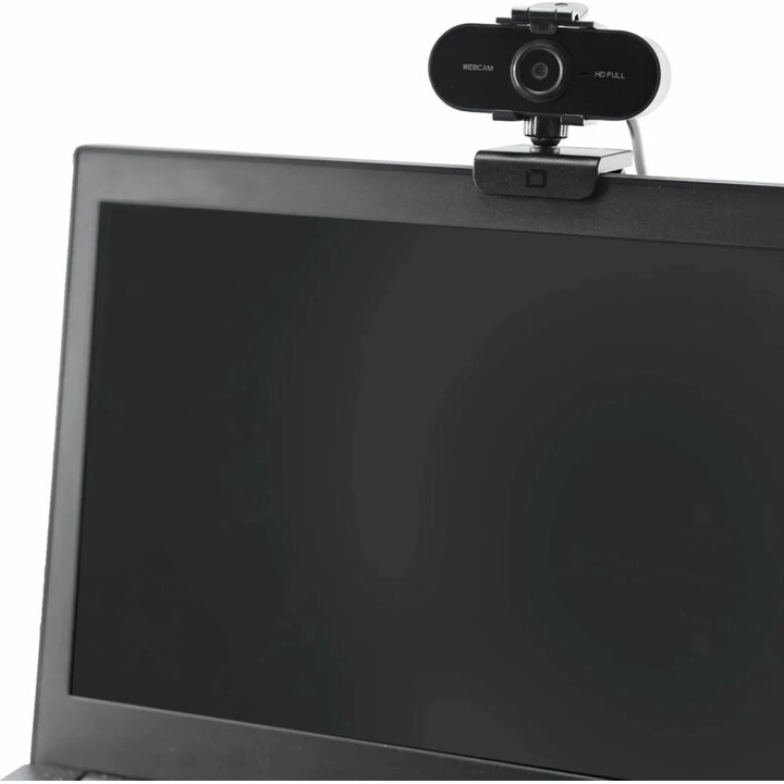 Dicota cámara web Pro Plus Full HD 1080p 1920 x 1080 Pixeles USB 2.0, negra