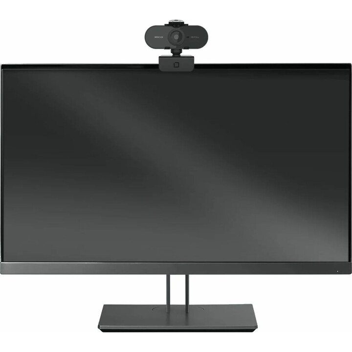 Dicota cámara web Pro Plus Full HD 1080p 1920 x 1080 Pixeles USB 2.0, negra